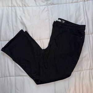 Lee Classic Black Bootcut Denim Size 20 Petite